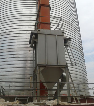 陜西渭南王經(jīng)理定購(gòu)的庫側(cè)散裝機(jī)除塵器已發(fā)貨