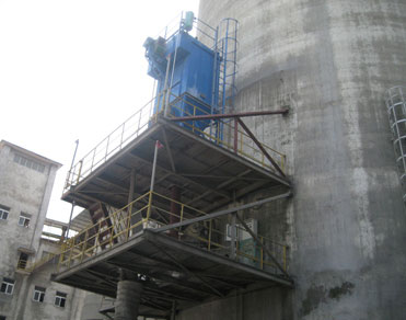 陜西渭南王經(jīng)理定購(gòu)的庫側(cè)散裝機(jī)除塵器已發(fā)貨